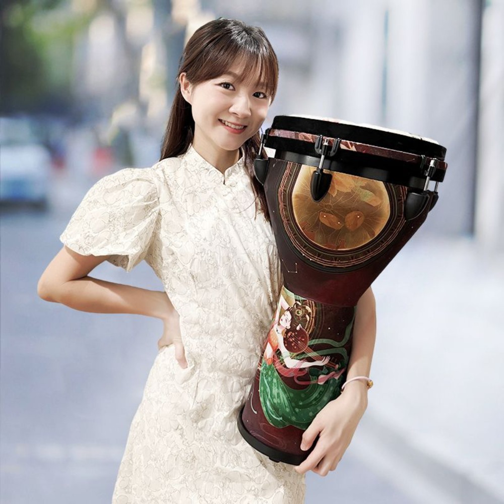 12 Inch Djembe Hand Drum Paint - Djembe Hand Drum ulasan dan harga