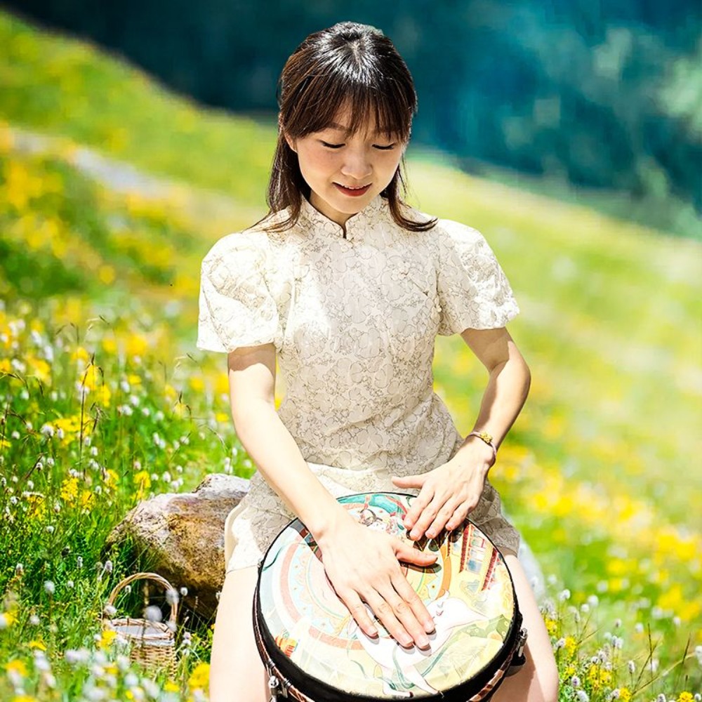 12 Inch Djembe Hand Drum Paint - Djembe Hand Drum ulasan dan harga